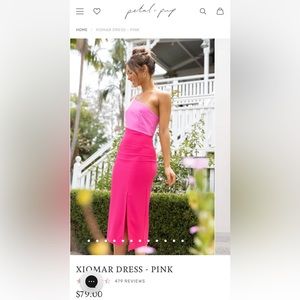 Petal and Pup Xiomar pink dress. Only tried on.